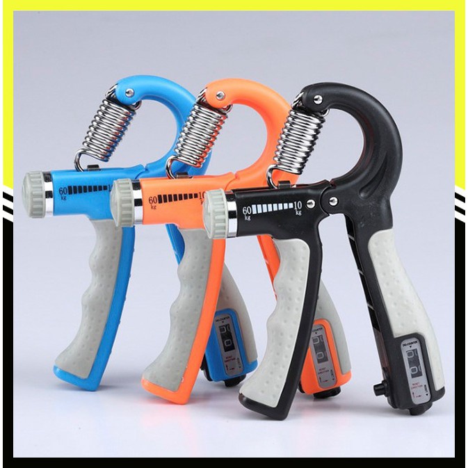 Kìm Bóp Tay, Kìm Tập Cơ Tay, Dụng Cụ Tập Gym Tại Nhà Điều Chỉnh Lực Có Đếm 10-60kg