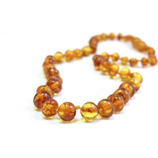 Vòng cổ hổ phách Amber cho bé