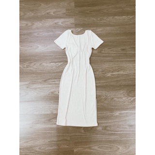 Đầm midi Hobbs xoắn lưng