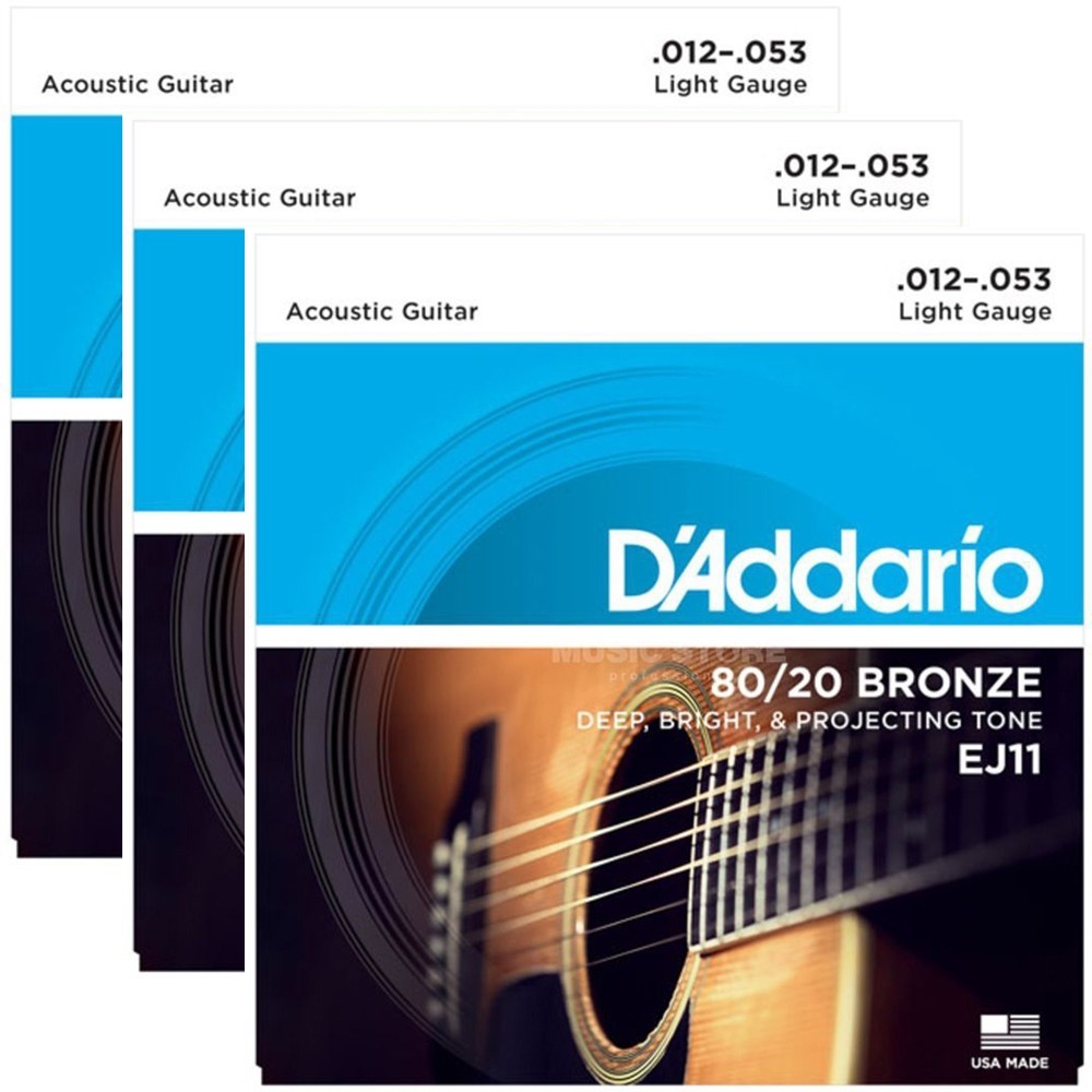 Dây Đàn Guitar Acoustic - D'Addario EJ11