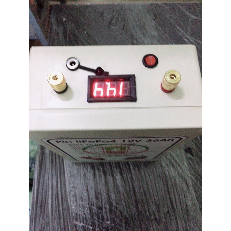 Pin Lithium 12VDC-36Ah ( 24 cell 32700)