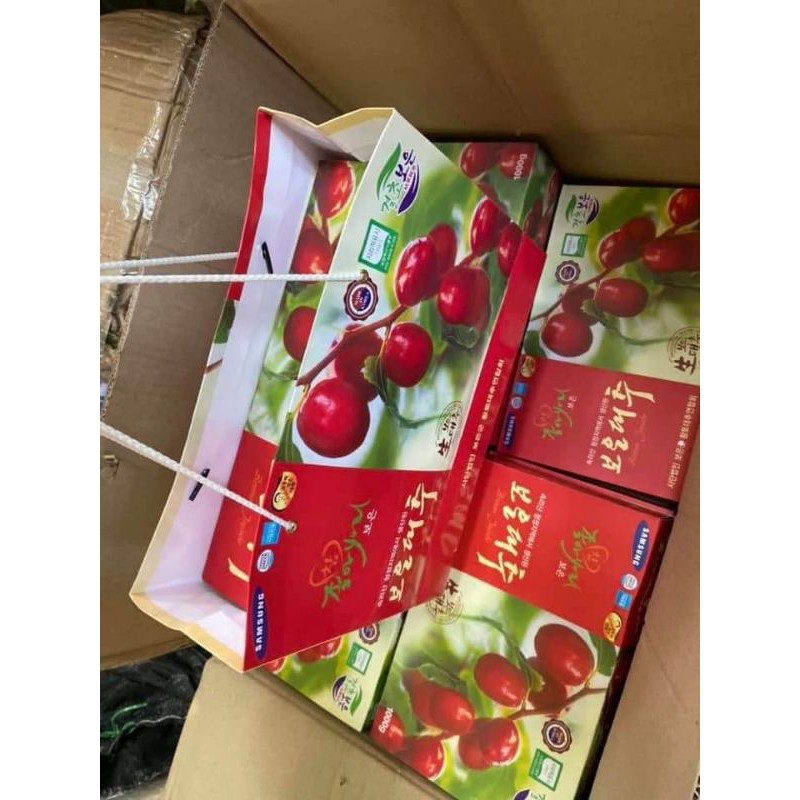 TÁO ĐỎ HÀN QUỐC HÀNG NHÂP KHẨU hộp  1kg