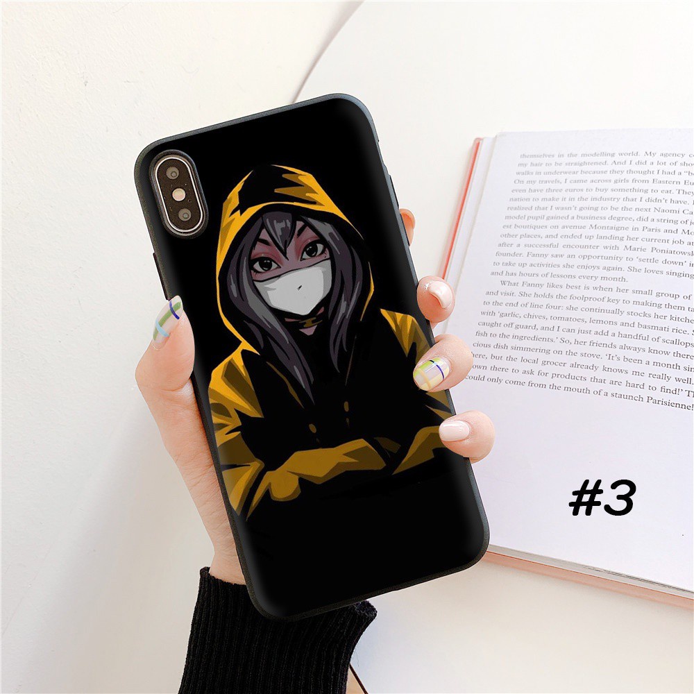 Ốp Điện Thoại Silicon Mềm Hình ky39 free fire Cho iphone x xs max 5 5s 6s 7 8 plus