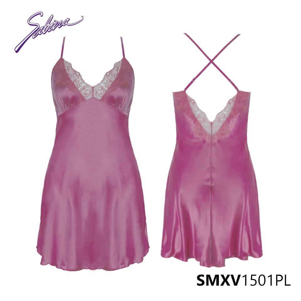 [Mã WABRS07 giảm 10% đơn 250K] Đồ Ngủ Sexy Viền Ren Màu Hồng Gorgeous By Sabina SMXV1501PL | BigBuy360 - bigbuy360.vn