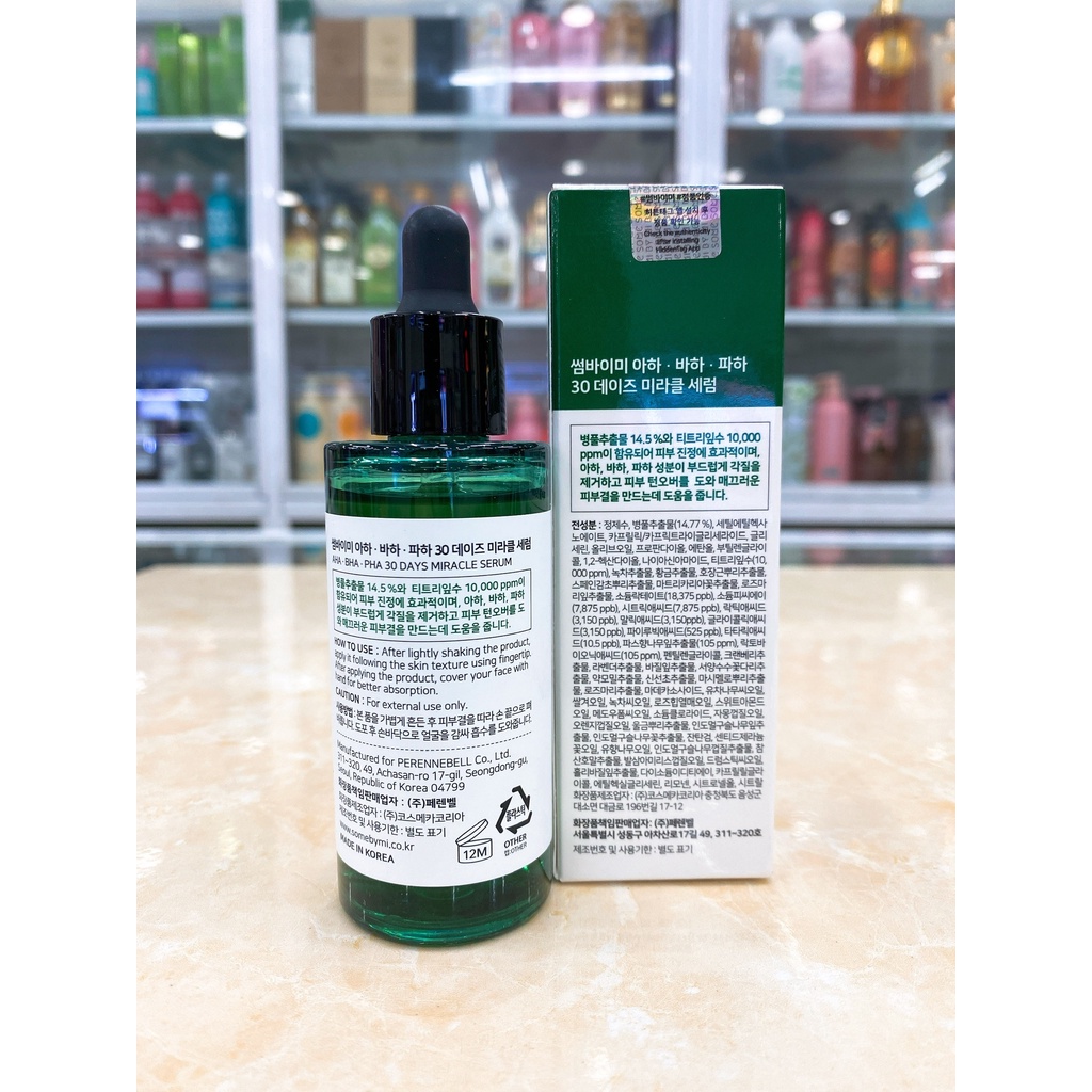Serum Dưỡng Da Dùng Cho Da Mụn Some By Mi AHA-BHA-PHA 30 Days Miracle Hàn Quốc 50ml
