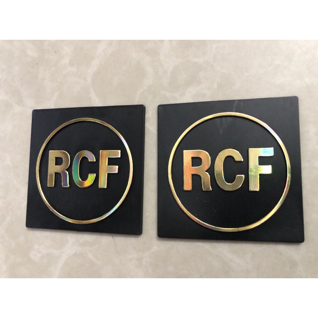 Tem Dán Thùng Loa RCF