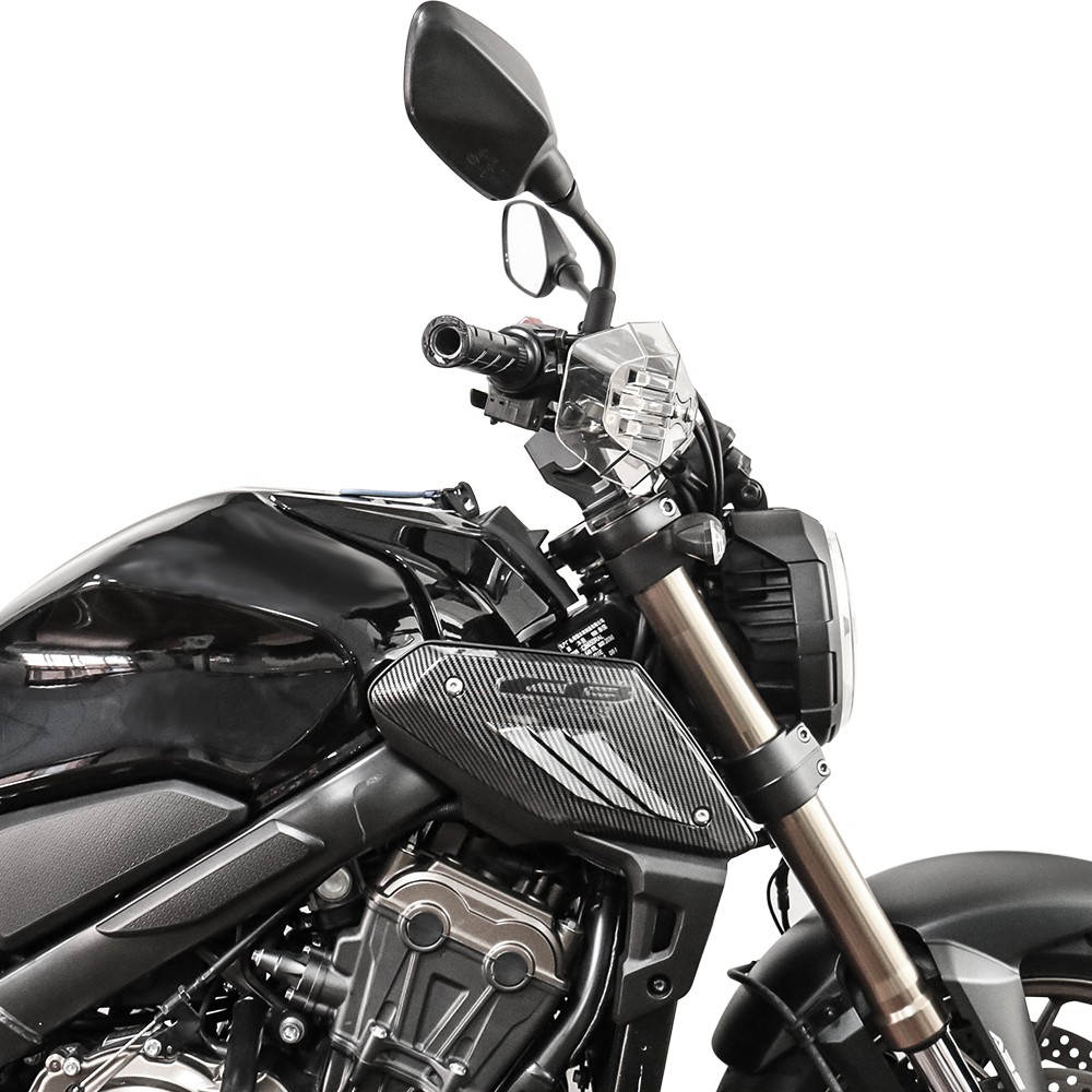 Nắp bảo vệ bình nhiên liệu làm từ sợi carbon chất lượng cao cho xe mô tô Honda Cb650R