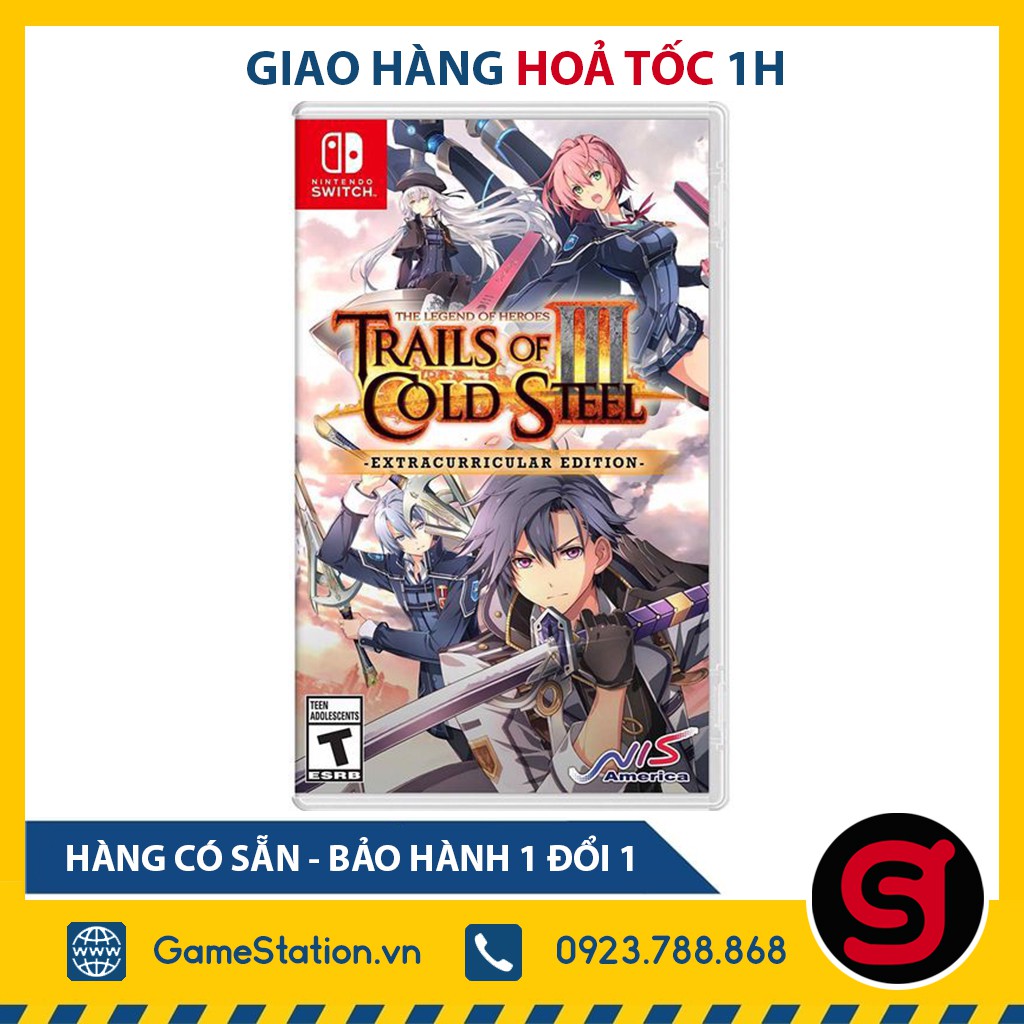 Game The Legend of Heroes: Trails of Cold Steel III - Cho Máy Nintendo Switch