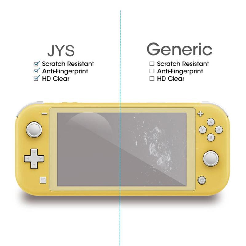 Tấm kính cường lực 9H+ không bong bóng khí bảo vệ màn hình cho tay cầm chơi game Nintendo Switch Lite