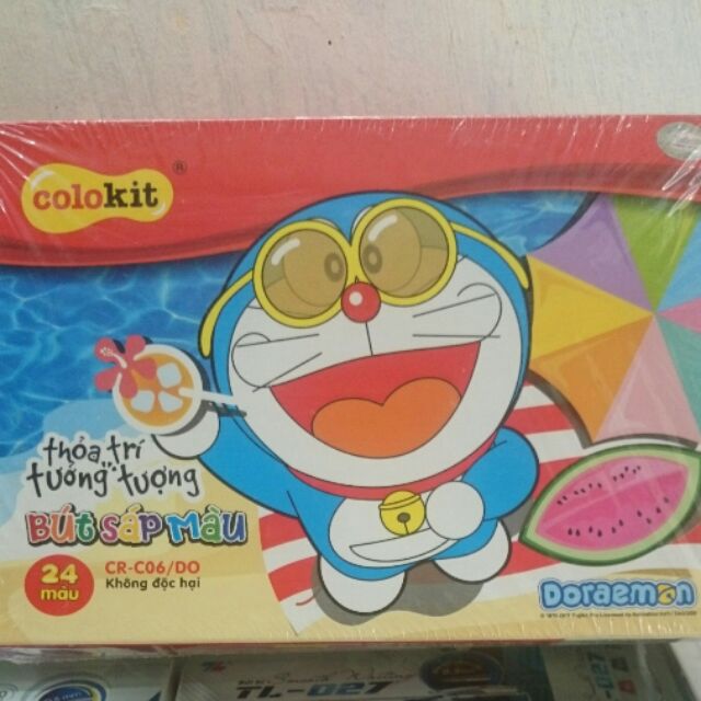 Sáp 24 màu TL Doraemon CR -C06