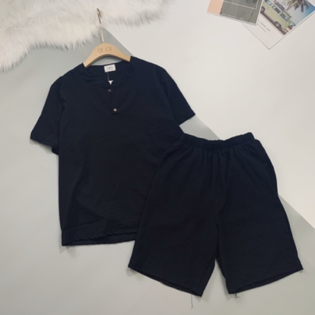 BỘ ĐŨI CỔ V PHỐI KHUY CHO NAM | BigBuy360 - bigbuy360.vn