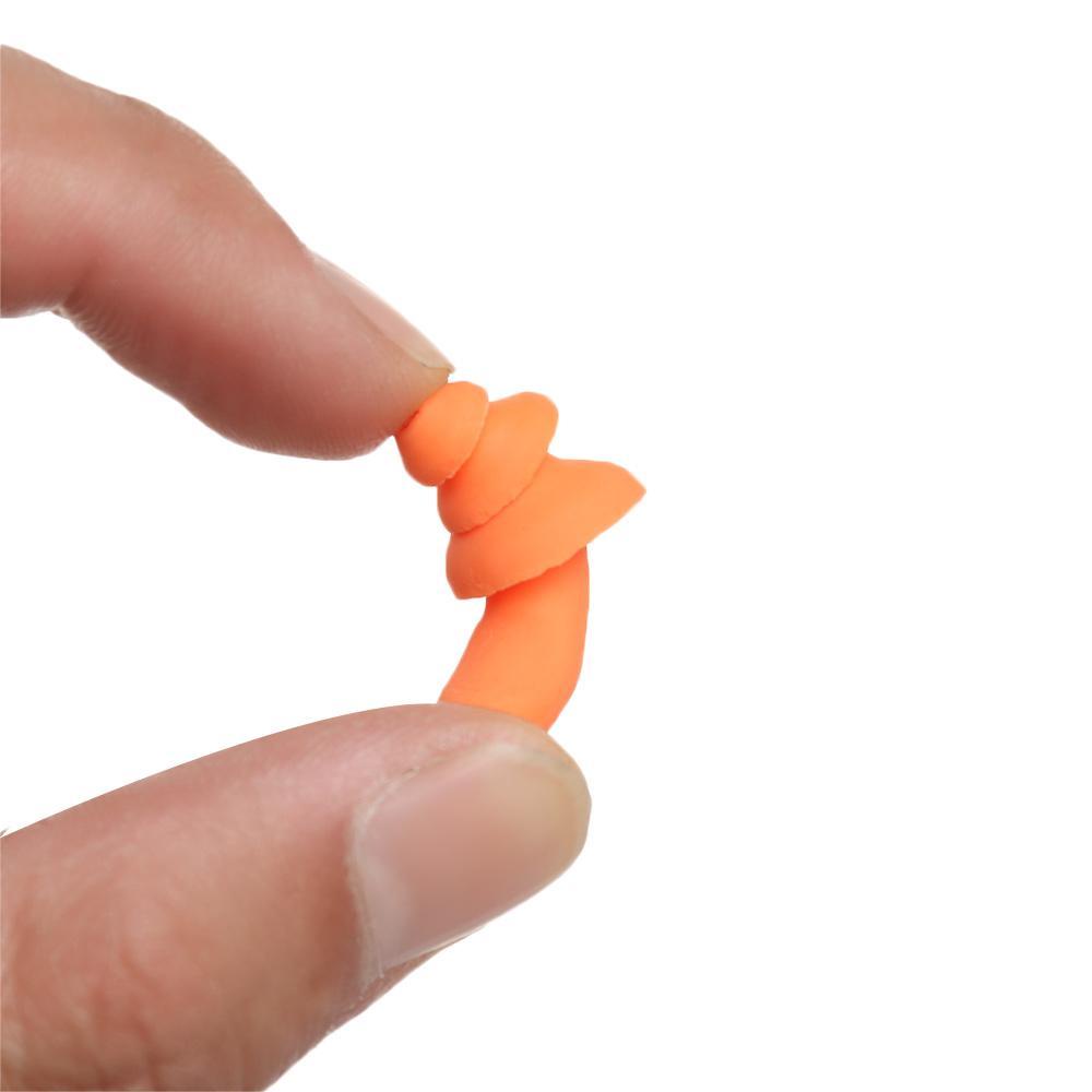 Set 10 Nút Bịt Tai Bằng Silicone Mềm Chống Ồn Hình Cây Thông Giáng Sinh