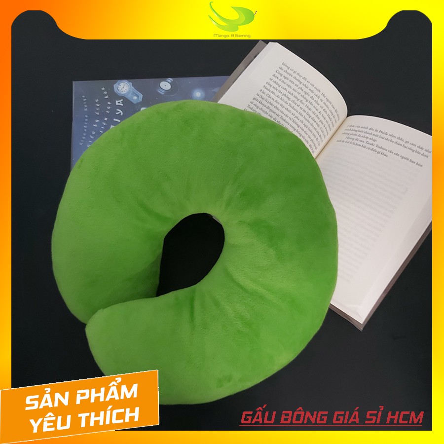 [Nhập THANH20K giảm thêm 15K] Gối cổ chữ U văn phòng - Hàng khuyến mãi Vpbank - cao cấp chất lượng 30x30cm