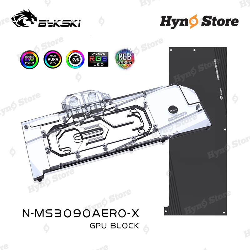 Block VGA Bykski cho card màn hình MSI 3090 Areo NMS3090AEROX Hyno Store