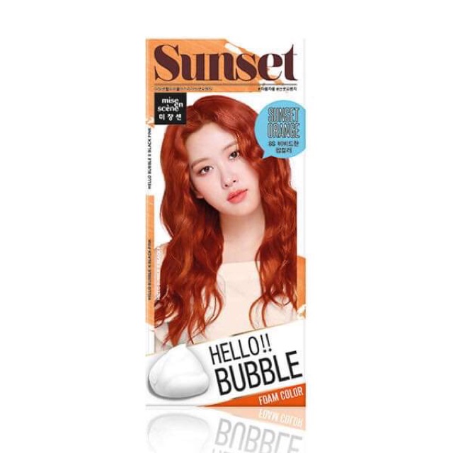 (CÓ SẴN) (SỈ inbox) THUỐC NHUỘM TÓC DẠNG BỌT HELLO BUBBLE  BLACKPINK AN TOÀN KHÔNG HÓA CHẤT KHÔNG TỔN THƯƠNG CHO DA ĐẦU | BigBuy360 - bigbuy360.vn