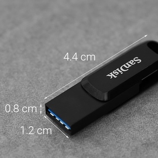 USB OTG 3.1 128GB Type C Sandisk SDDDC3 Đen
