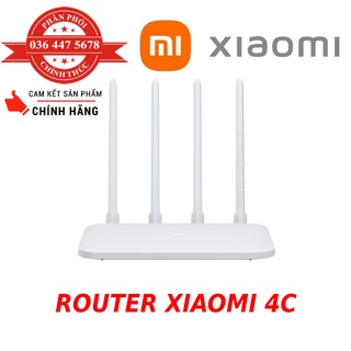 Xiaomi N 300Mbps Bộ Phát Wifi R4CM - Mi Router 4C - Quốc Tế Tiếng Anh 4 Anten rời - Hàng Chính Hãng--BH 2 năm 1 đổi 1