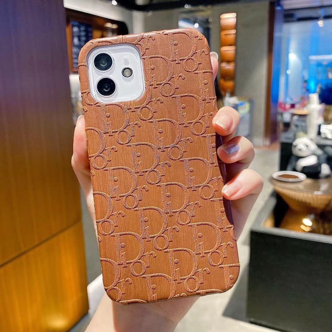 Dior Ốp Điện Thoại Da Họa Tiết Dập Nổi Cổ Điển Cho Oppor9S R11S Plus R17Pro F11 A9 2020 A5 A3S | BigBuy360 - bigbuy360.vn