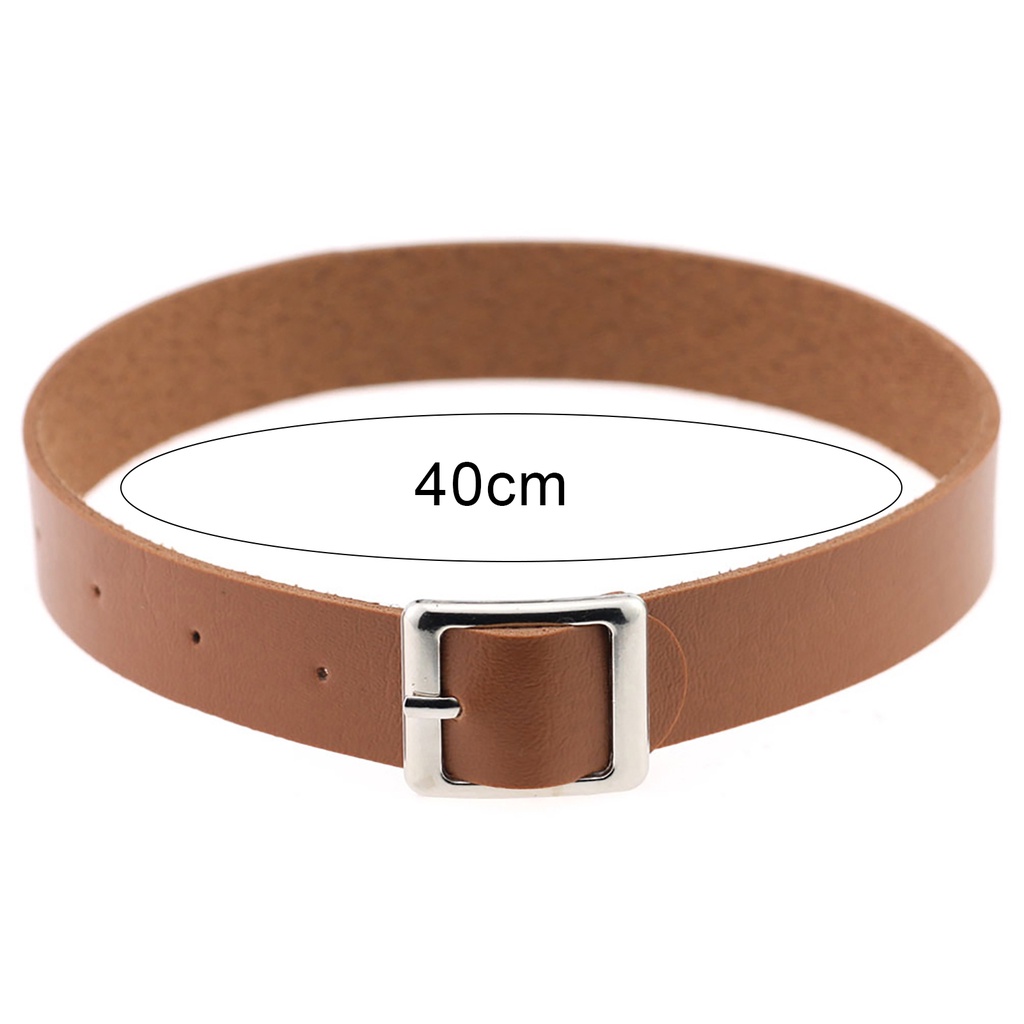 Vòng cổ Choker giả da kiểu dáng cá tính