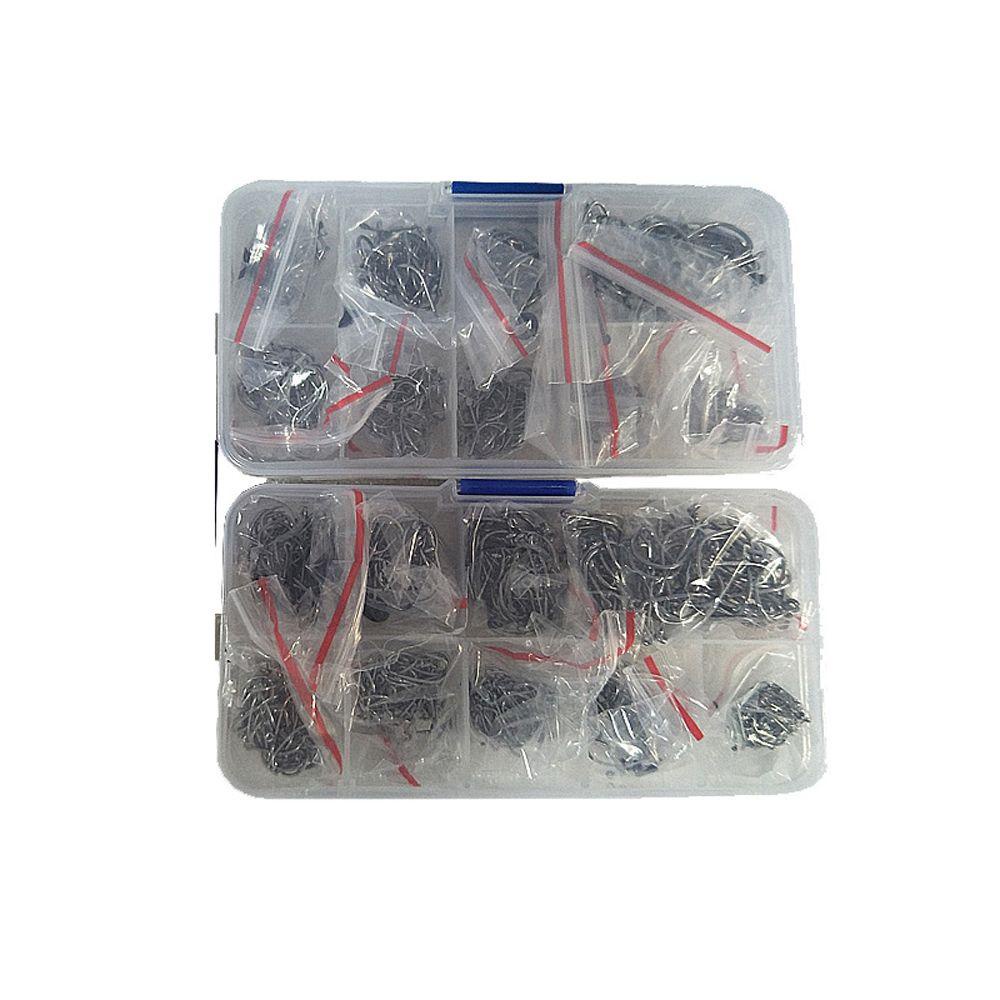 AUGUSTINA Bộ Móc Câu Bằng Thép Carbon Chuyên Dụng Cho Câu Cá Nước Mặn