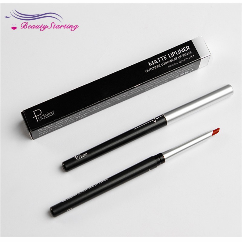 [Nội Địa Trung chính gốc] [Hàng mới về] Chì kẻ viền trang điểm môi hiệu Pudaier gồm | BigBuy360 - bigbuy360.vn