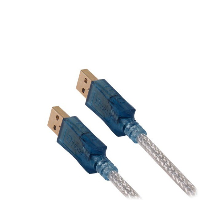 Cáp USB to USB 2.0 dài 10m 2 đầu dương có bọc chống nhiễu DTECH DT-5026C