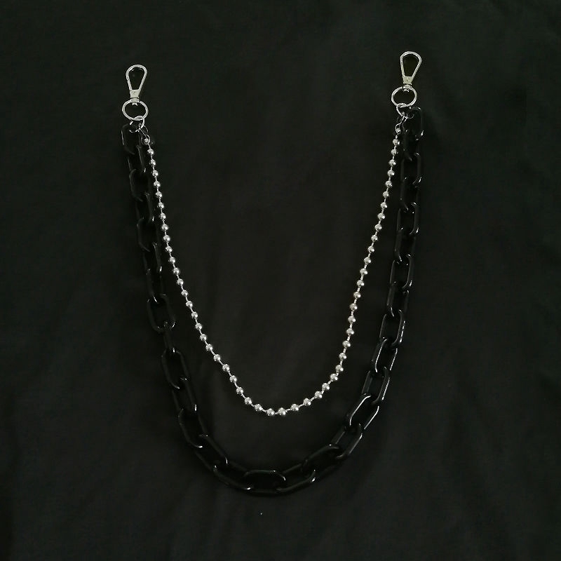 Dây Đeo Hông Bằng Nhựa Phát Quang Độc Đáo 226016 Dây Xích Đeo Quần Phong Cách Hiphop Đường Phố Cá Tính