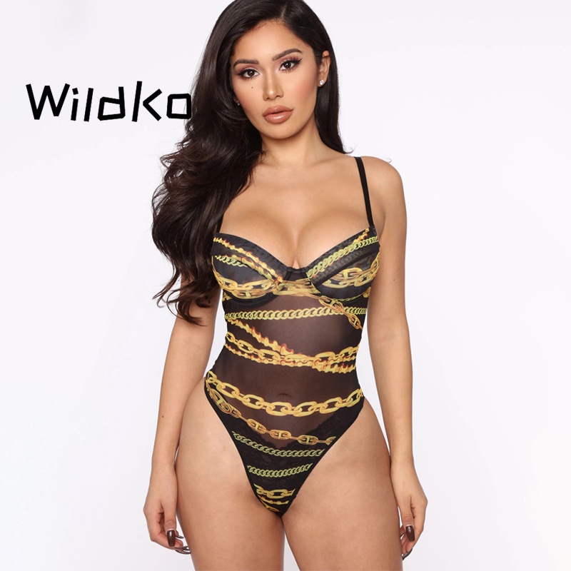 Bodysuit Hai Dây Cổ Chữ V 2022 Mới Quyến Rũ Thời Trang Dành Cho Nữ | BigBuy360 - bigbuy360.vn