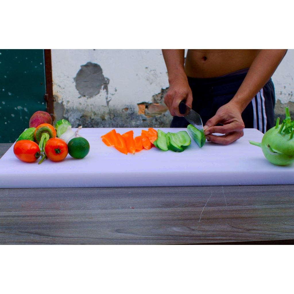 Thớt/ Thớt Nhựa Thịnh Phát 60x40x5cm Chuyên Chặt/ 12kg/ Thớt Nhựa Cho Nhà Hàng/ Thớt Nhựa Kháng Khuẩn/ Thớt Nhựa Dày