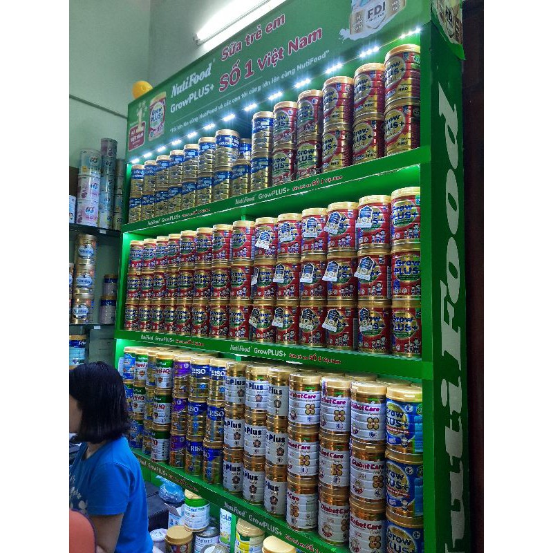 Sữa Bột Grow Plus Đỏ mẫu mới với công thức FDI 1.5kg