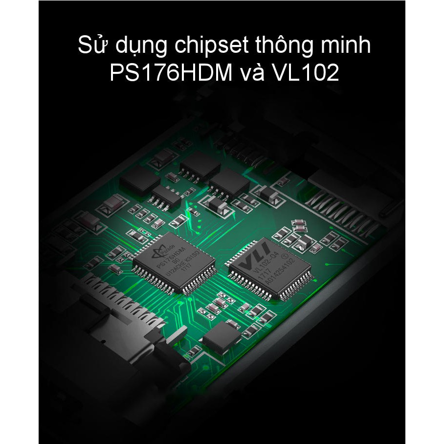 Cáp chuyển USB Type C sang VGA hỗ trợ Full HD 1080P UGREEN CM160 50316
