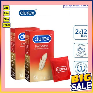 Bao cao su DUREX Fetherlite Ultima siêu mỏng 12bao / 1 hộp
