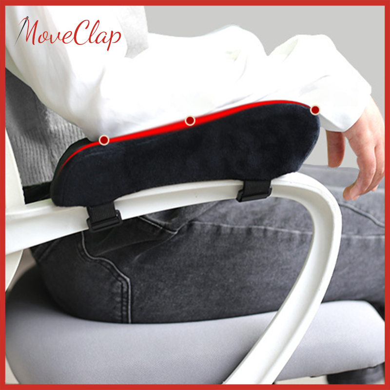 MoveClap Chair Arm Cushions Office Chair Arm Rest Pad Pressure Gaming Chair Arm Rest