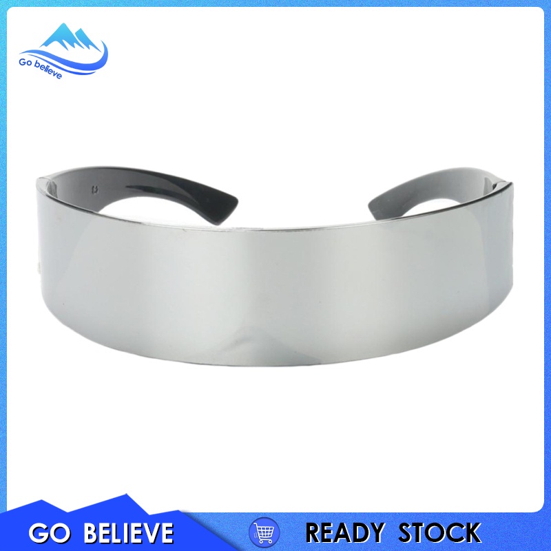 Kính Mát Hình Robot Không Gian Màu Bạc Kim Loại Cho Bữa Tiệc