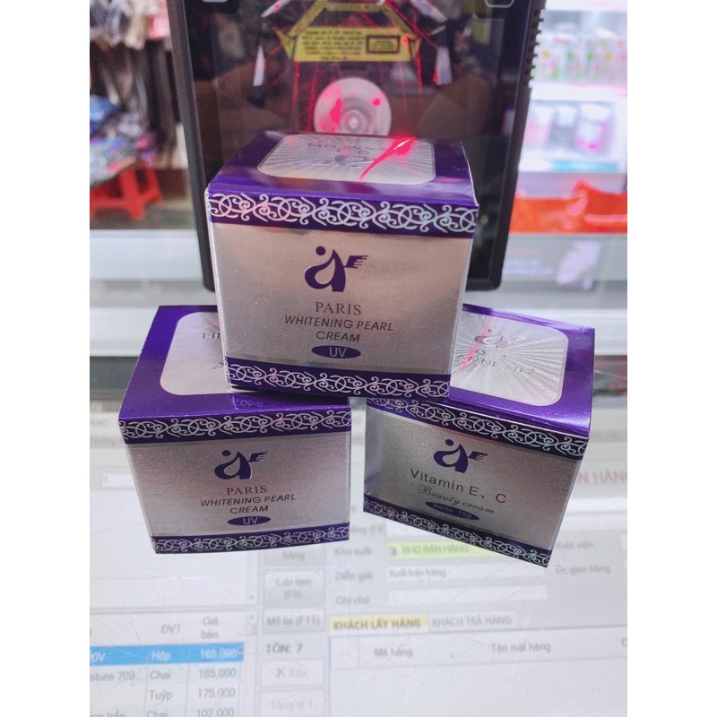 Kem vitamin E xanh Paris Vitamin E,C