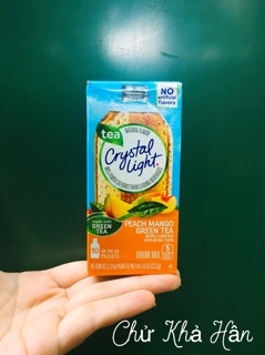 Bột pha nước trái cây Crystal Light 0 Calo