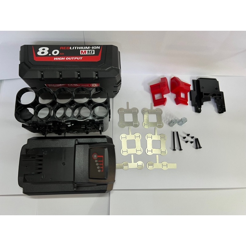Vỏ mạch Milwaukee 18v 8.0ah  21700