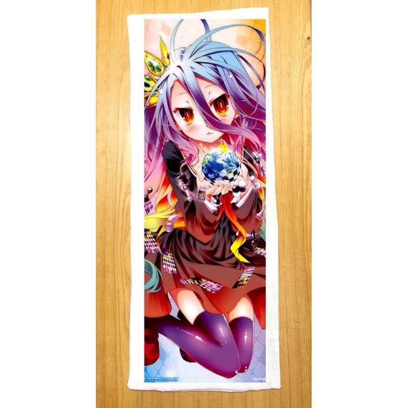 gối ôm no game no life / gối dài anime no Game no life