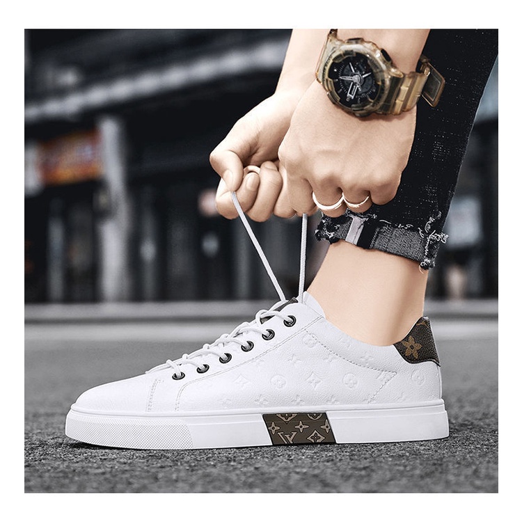Giày Thể Thao Bằng Da Thời Trang Mùa Xuân 2023 Dành Cho Nam