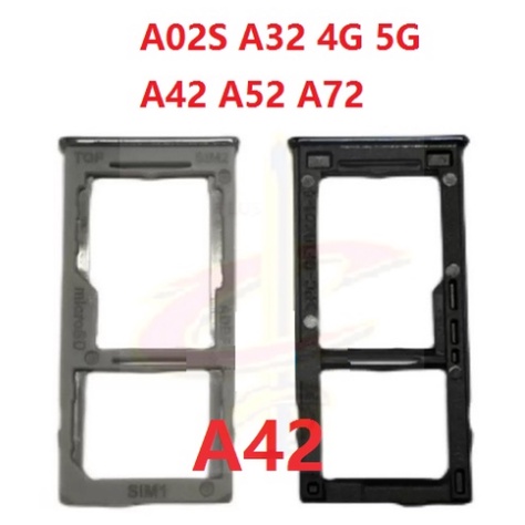 Khay Đựng Sim Điện Thoại Cho Samsung Galaxy A02S A32 4G 5G A42 A52 A72