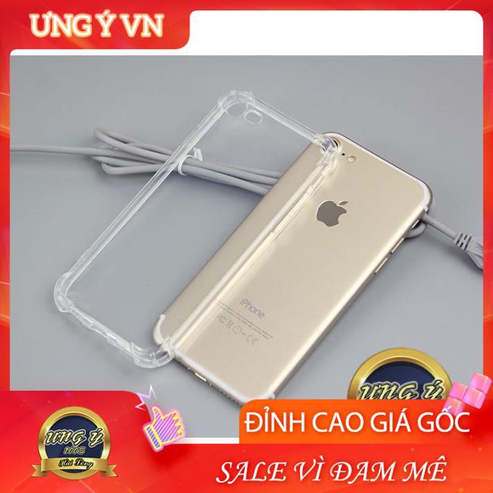 🌸Ốp lưng iPhone🌸 chống sốc trong suốt rẻ đẹp  full iPhone 6-12 pro max UYPK21