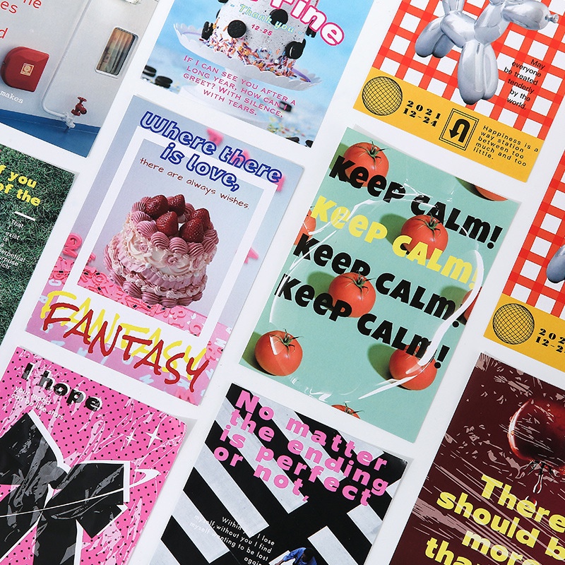 Imoda Set 60 Tờ Giấy Lót Sổ Tay Phong Cách Hàn Quốc Cho Học Sinh