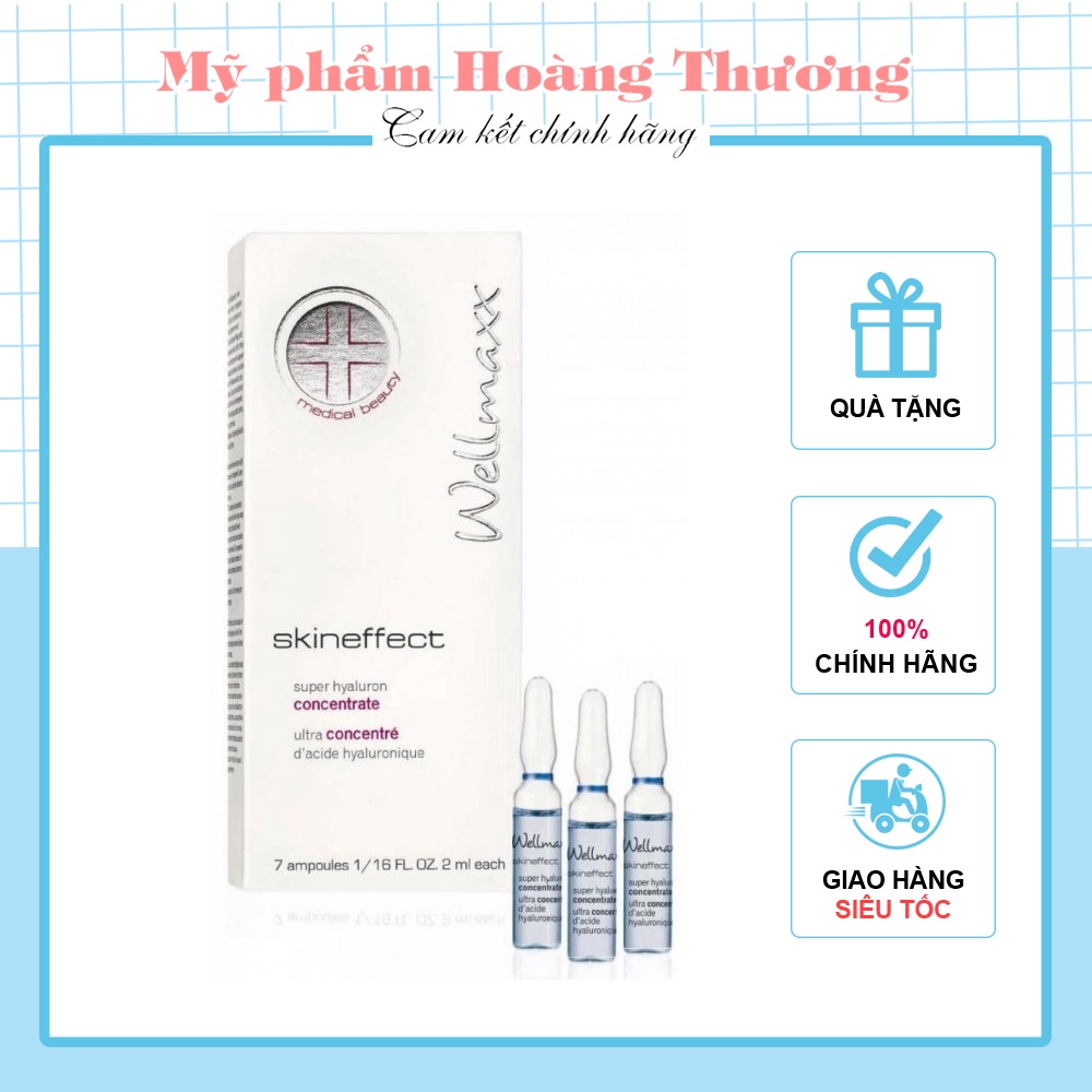 Huyết thanh Wellmaxx Skineffect Super Hyaluron Concentrate 7*2ml