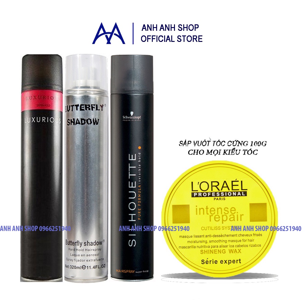 COMBO GÔM VÀ SÁP LORAEL CỨNG/MỀM GEL TẠO KIỂU CHO NAM GIỚI