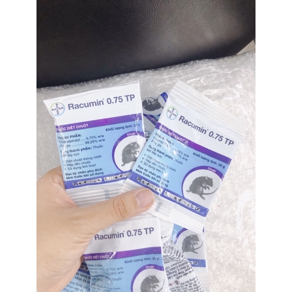 Thuốc diệt chuột RACUMIN 0.75TP