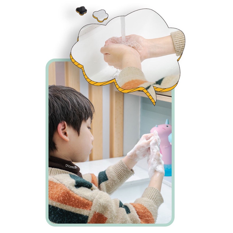 Máy Rửa Tay Tự Động Bình Đựng Xà Phòng Rửa Tay Thông Minh Kháng Khuẩn NA00001