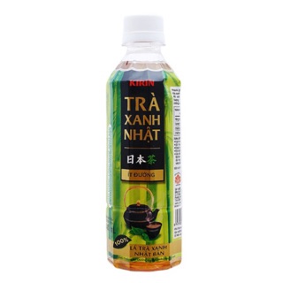 Trà xanh Nhật Kirin ít đường chai 345ml