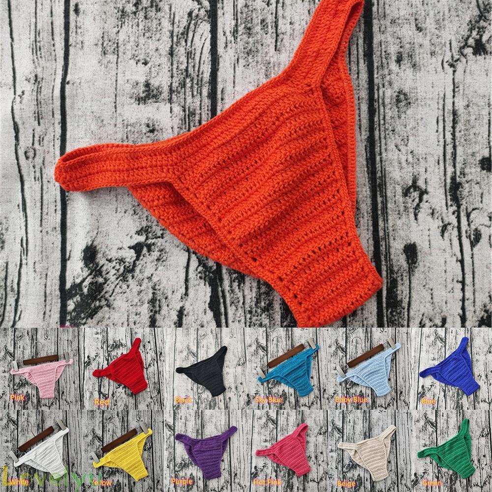 Quần Lót Lọt Khe Đan Móc Thoáng Khí Cho Nam Nữ