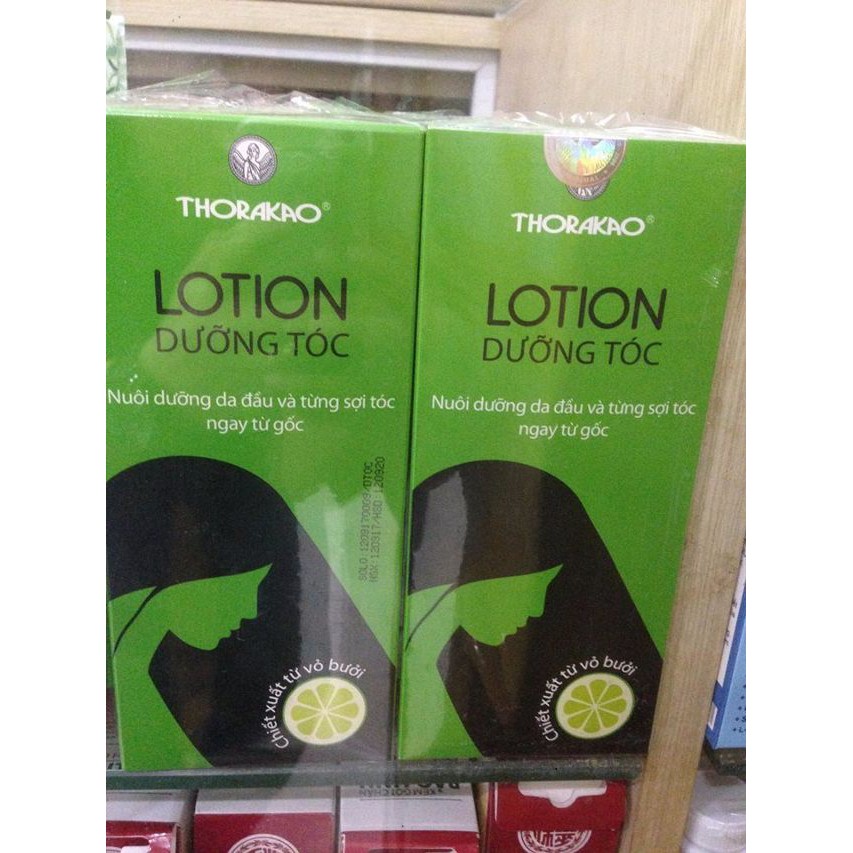 LOTION DƯỠNG TÓC - TINH DẦU VỎ BƯỞI THORAKAO 120ML CHÍNH HÃNG - 3250
