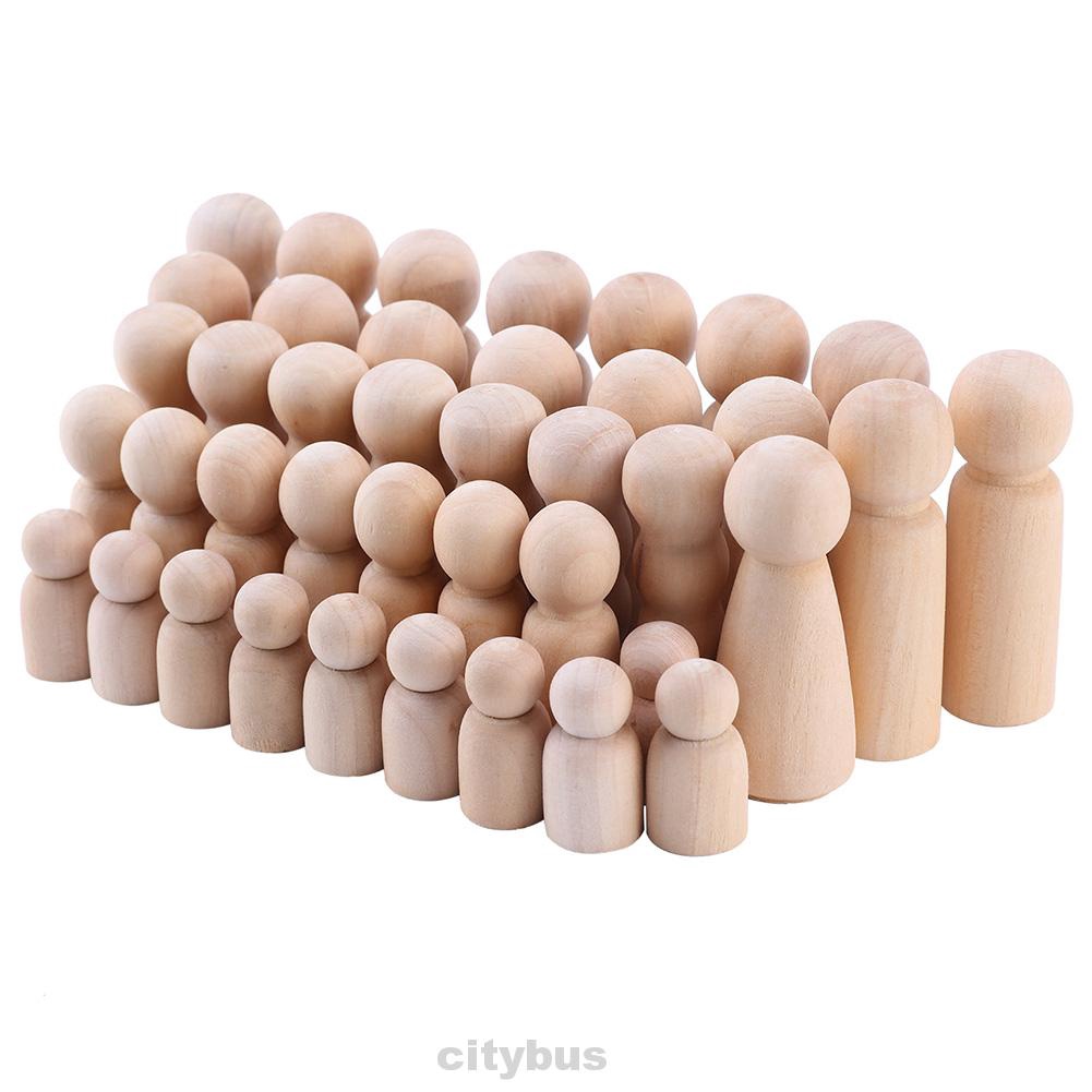 Búp Bê Gỗ Tự Vẽ Đủ Size Set 12 Búp Bê Gỗ Người Gỗ Đồ Chơi Búp Bê Cho Bé